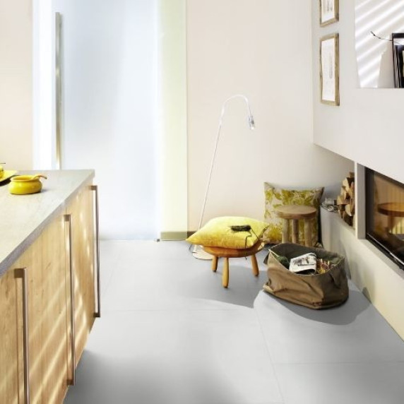 ПВХ пол: Виниловый ламинат WINEO Solid White | DB00102-2