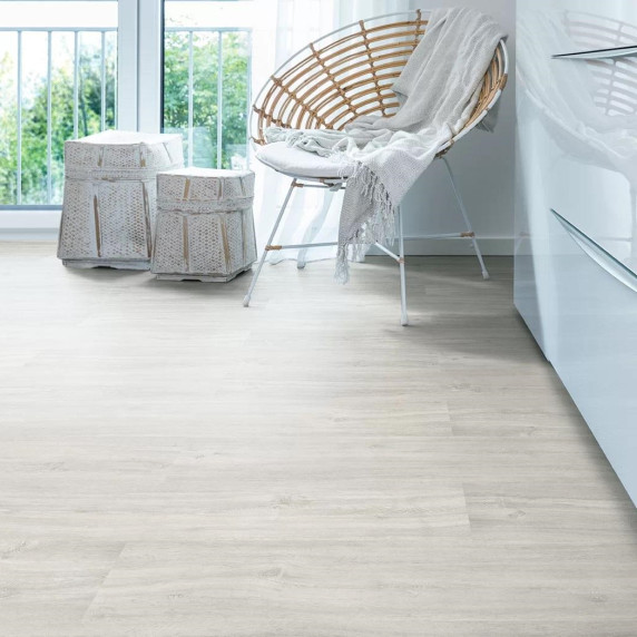 ПВХ пол: Виниловый ламинат WINEO 400 Wood XL Ambition Oak Calm клеевой | DB00122