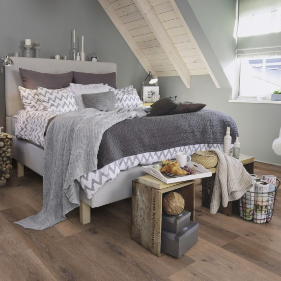 ПВХ пол: Виниловый ламинат WINEO Mud Rustic Oak | DLC00063