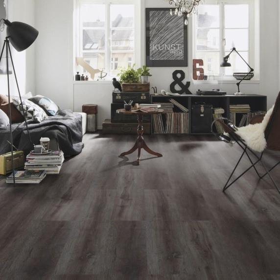 ПВХ пол: Виниловый ламинат WINEO Sicily Dark Oak | DB00069