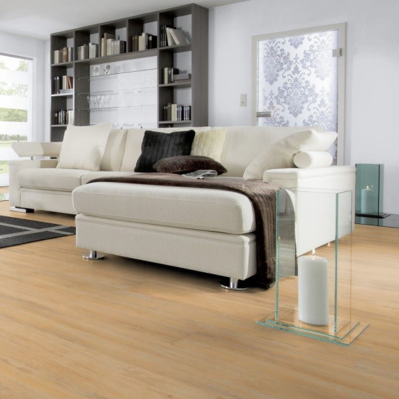 ПВХ пол: Виниловый ламинат WINEO 600 Wood Calm Oak Cream (клеевые) | DB00010