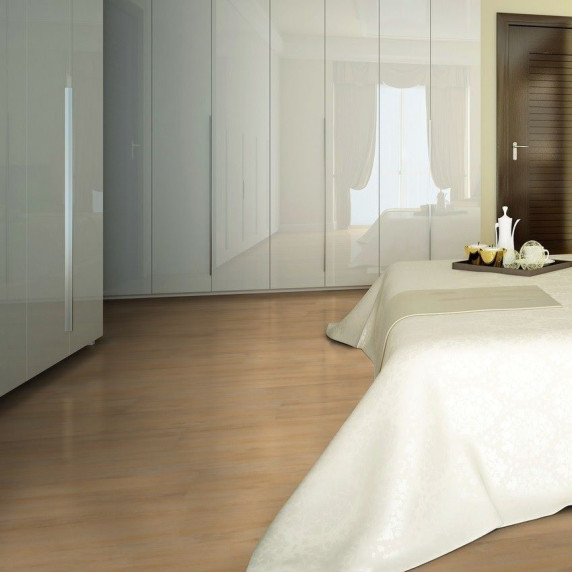ПВХ пол: Виниловый ламинат WINEO 600 Wood Calm Oak Cream (клеевые) | DB00010