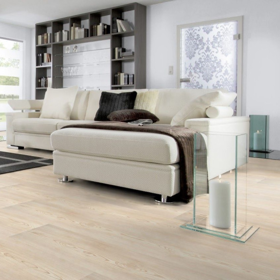 Плитка ПВХ - Виниловый ламинат WINEO 600 Wood XL Scandic White (замок) | DLC00026 ПВХ пол: Виниловый ламинат WINEO 600 Wood XL Scandic White (замок) | DLC00026