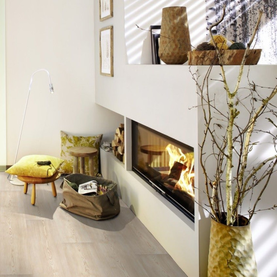 Плитка ПВХ - Виниловый ламинат WINEO 600 Wood XL Scandic White (замок) | DLC00026 ПВХ пол: Виниловый ламинат WINEO 600 Wood XL Scandic White (замок) | DLC00026