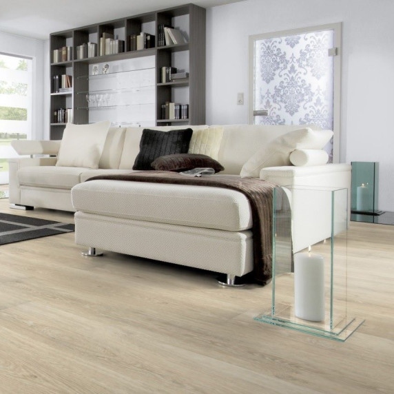 Плитка ПВХ - Виниловый ламинат WINEO 600 Wood XL Victoria Oak White (замок) | DLC00032 ПВХ пол: Виниловый ламинат WINEO 600 Wood XL Victoria Oak White (замок) | DLC00032