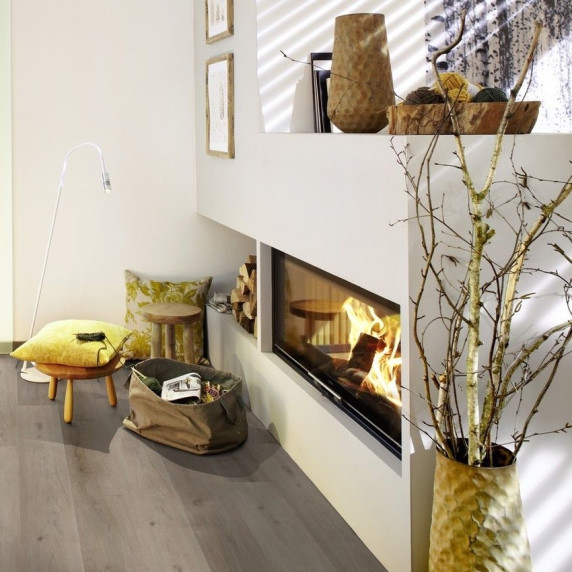 ПВХ пол: Виниловый ламинат WINEO 400 Wood Grace Oak Smooth (замок) | MLD00106