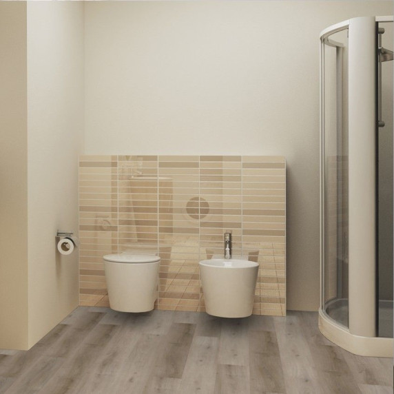 ПВХ пол: Виниловый ламинат WINEO 400 Wood Grace Oak Smooth (замок) | MLD00106