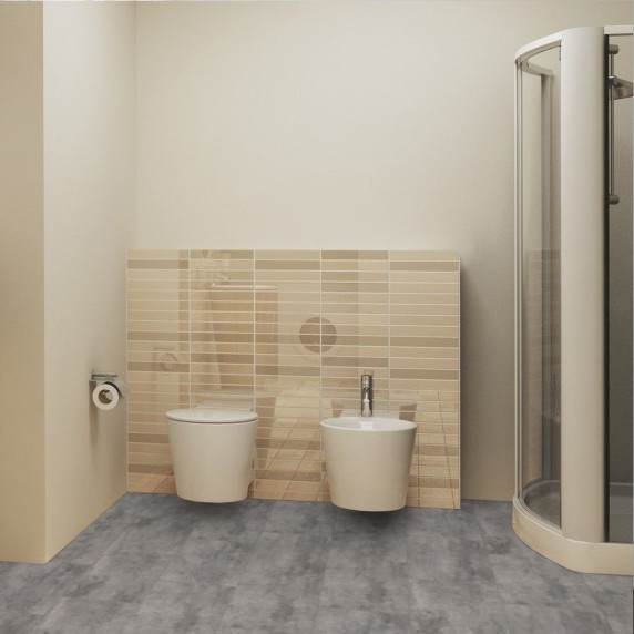 ПВХ пол: Виниловый ламинат WINEO 400 Stone Glamour Concrete Modern (замок) | DLC00141