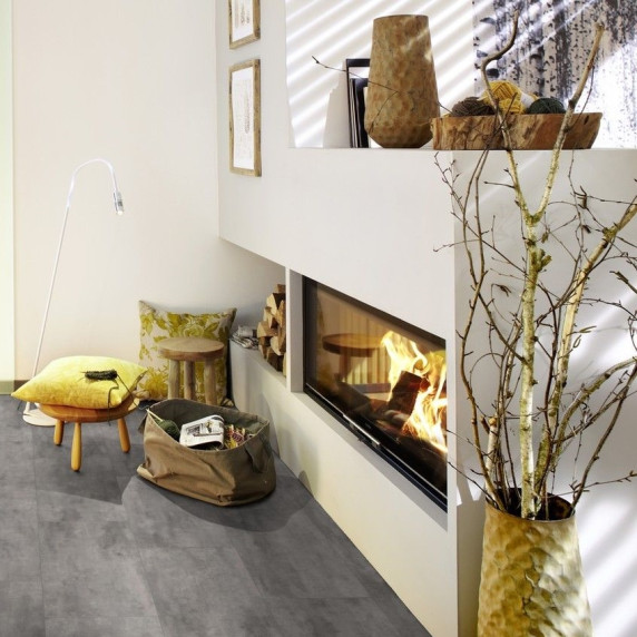 ПВХ пол: Виниловый ламинат WINEO 400 Stone Glamour Concrete Modern (замок) | DLC00141